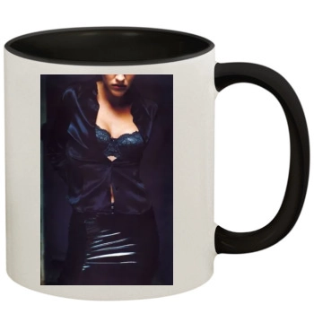 Tricia Helfer 11oz Colored Inner & Handle Mug