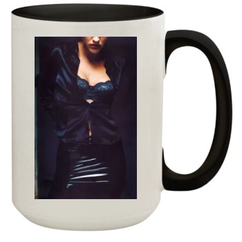 Tricia Helfer 15oz Colored Inner & Handle Mug