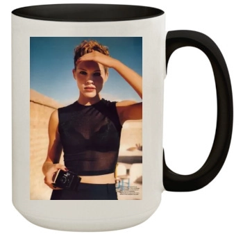 Tricia Helfer 15oz Colored Inner & Handle Mug