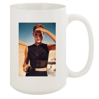 Tricia Helfer 15oz White Mug