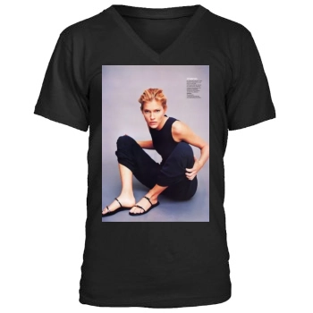 Tricia Helfer Men's V-Neck T-Shirt