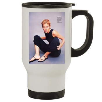 Tricia Helfer Stainless Steel Travel Mug