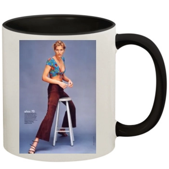 Tricia Helfer 11oz Colored Inner & Handle Mug