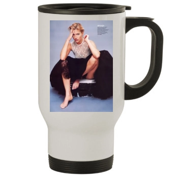 Tricia Helfer Stainless Steel Travel Mug