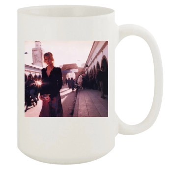 Tricia Helfer 15oz White Mug