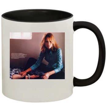 Tricia Helfer 11oz Colored Inner & Handle Mug