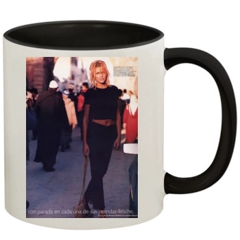 Tricia Helfer 11oz Colored Inner & Handle Mug