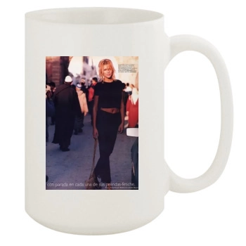 Tricia Helfer 15oz White Mug