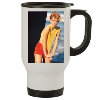 Tricia Helfer Stainless Steel Travel Mug