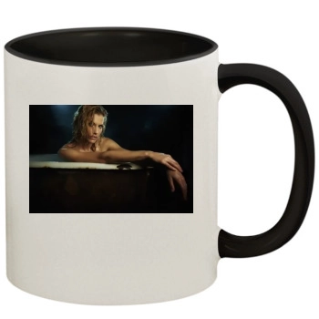 Tricia Helfer 11oz Colored Inner & Handle Mug