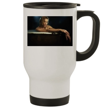 Tricia Helfer Stainless Steel Travel Mug