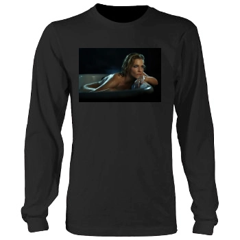 Tricia Helfer Men's Heavy Long Sleeve TShirt