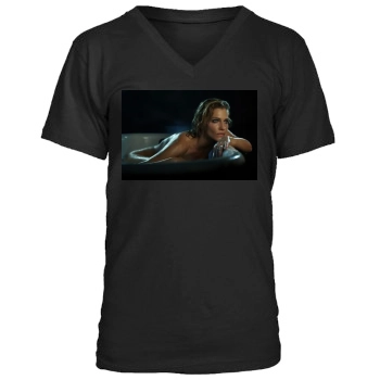 Tricia Helfer Men's V-Neck T-Shirt