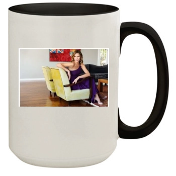 Tricia Helfer 15oz Colored Inner & Handle Mug