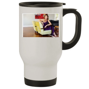 Tricia Helfer Stainless Steel Travel Mug