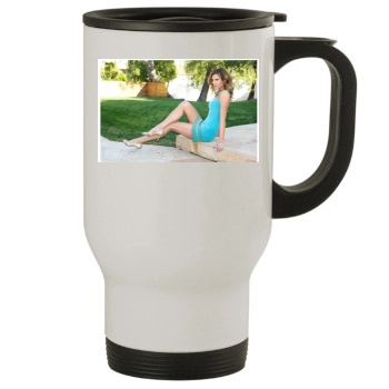 Tricia Helfer Stainless Steel Travel Mug