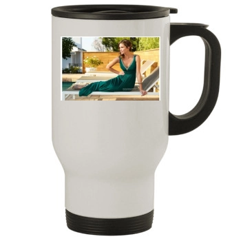 Tricia Helfer Stainless Steel Travel Mug