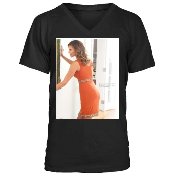 Tricia Helfer Men's V-Neck T-Shirt