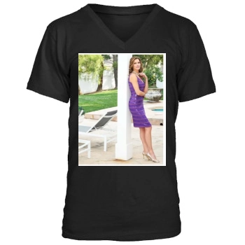 Tricia Helfer Men's V-Neck T-Shirt