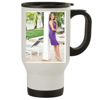 Tricia Helfer Stainless Steel Travel Mug