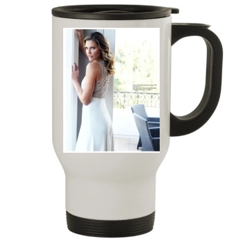 Tricia Helfer Stainless Steel Travel Mug