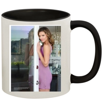 Tricia Helfer 11oz Colored Inner & Handle Mug