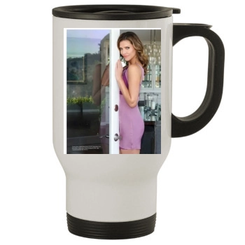 Tricia Helfer Stainless Steel Travel Mug