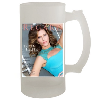 Tricia Helfer 16oz Frosted Beer Stein