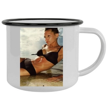 Tricia Helfer Camping Mug