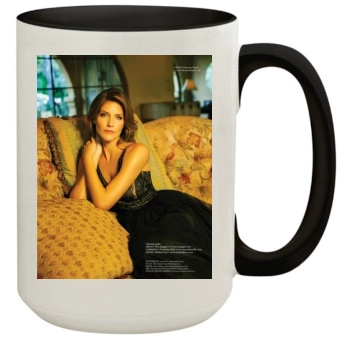 Tricia Helfer 15oz Colored Inner & Handle Mug