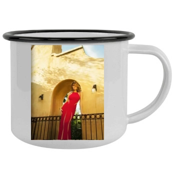 Tricia Helfer Camping Mug