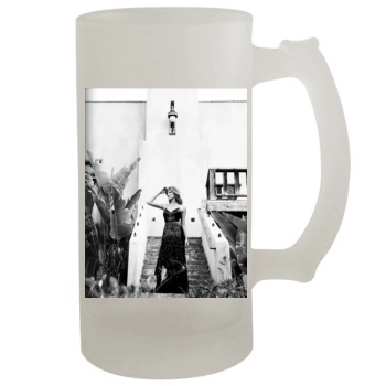 Tricia Helfer 16oz Frosted Beer Stein