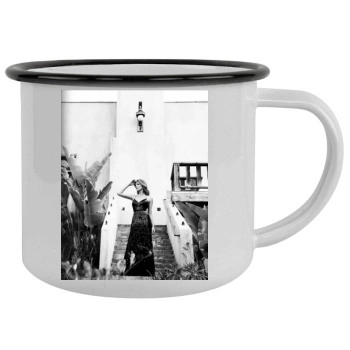 Tricia Helfer Camping Mug