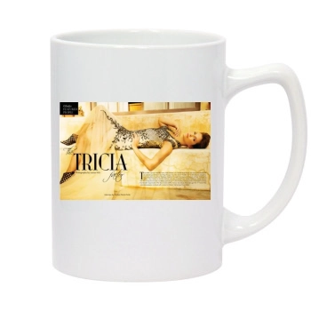 Tricia Helfer 14oz White Statesman Mug