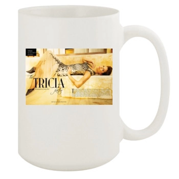 Tricia Helfer 15oz White Mug