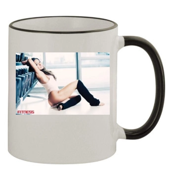 Trish Stratus 11oz Colored Rim & Handle Mug