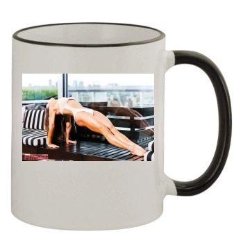 Trish Stratus 11oz Colored Rim & Handle Mug