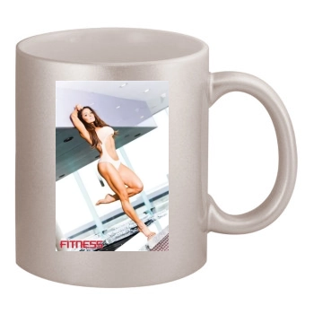 Trish Stratus 11oz Metallic Silver Mug