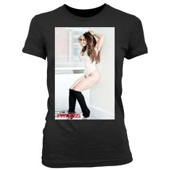 Trish Stratus Women's Junior Cut Crewneck T-Shirt