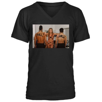 Holly Valance Men's V-Neck T-Shirt