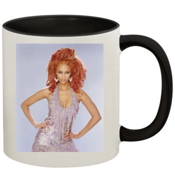 Tyra Banks 11oz Colored Inner & Handle Mug