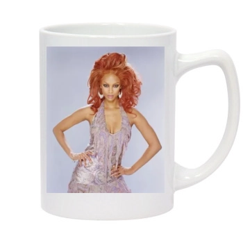 Tyra Banks 14oz White Statesman Mug