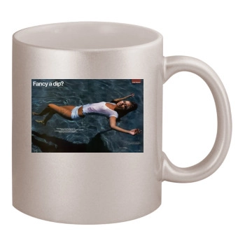 Holly Valance 11oz Metallic Silver Mug