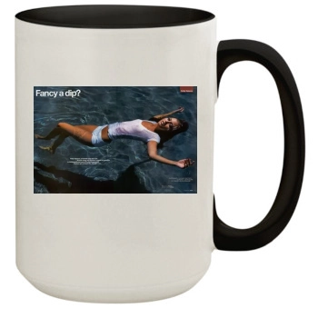 Holly Valance 15oz Colored Inner & Handle Mug