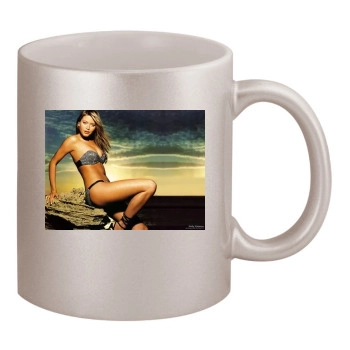 Holly Valance 11oz Metallic Silver Mug