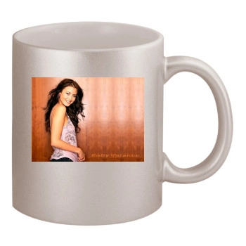 Holly Valance 11oz Metallic Silver Mug