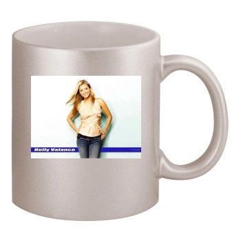 Holly Valance 11oz Metallic Silver Mug