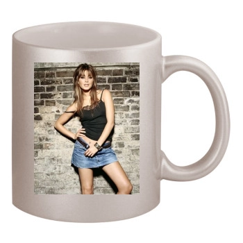 Holly Valance 11oz Metallic Silver Mug