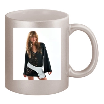 Holly Valance 11oz Metallic Silver Mug