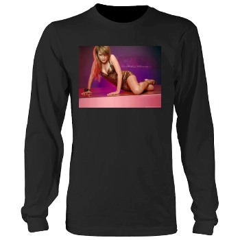 Holly Valance Men's Heavy Long Sleeve TShirt